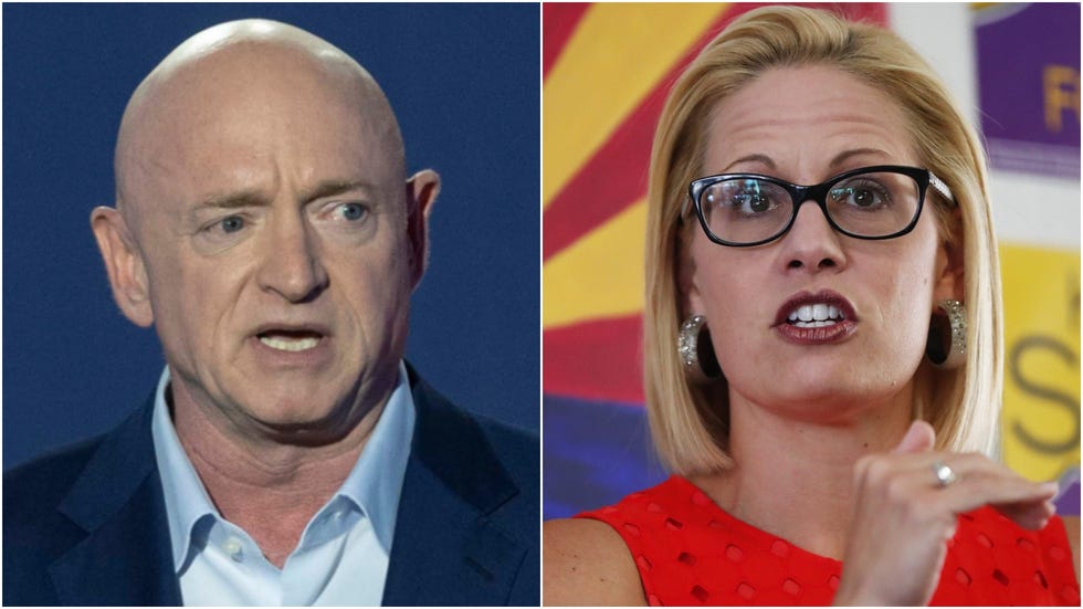 U.S. Senators Mark Kelly and Kyrsten Sinema