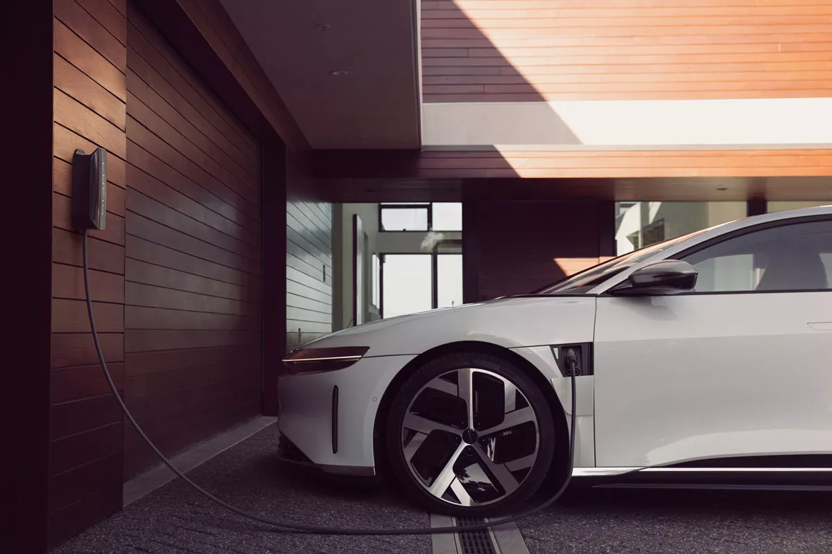 Lucid Air Charging Station
