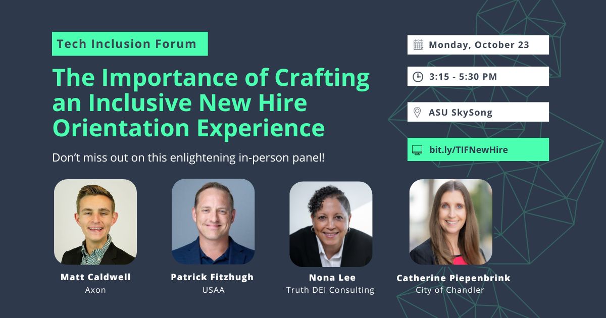 Tech Inclusion Forum | The Importance of Crafting an Inclusive New Hire ...