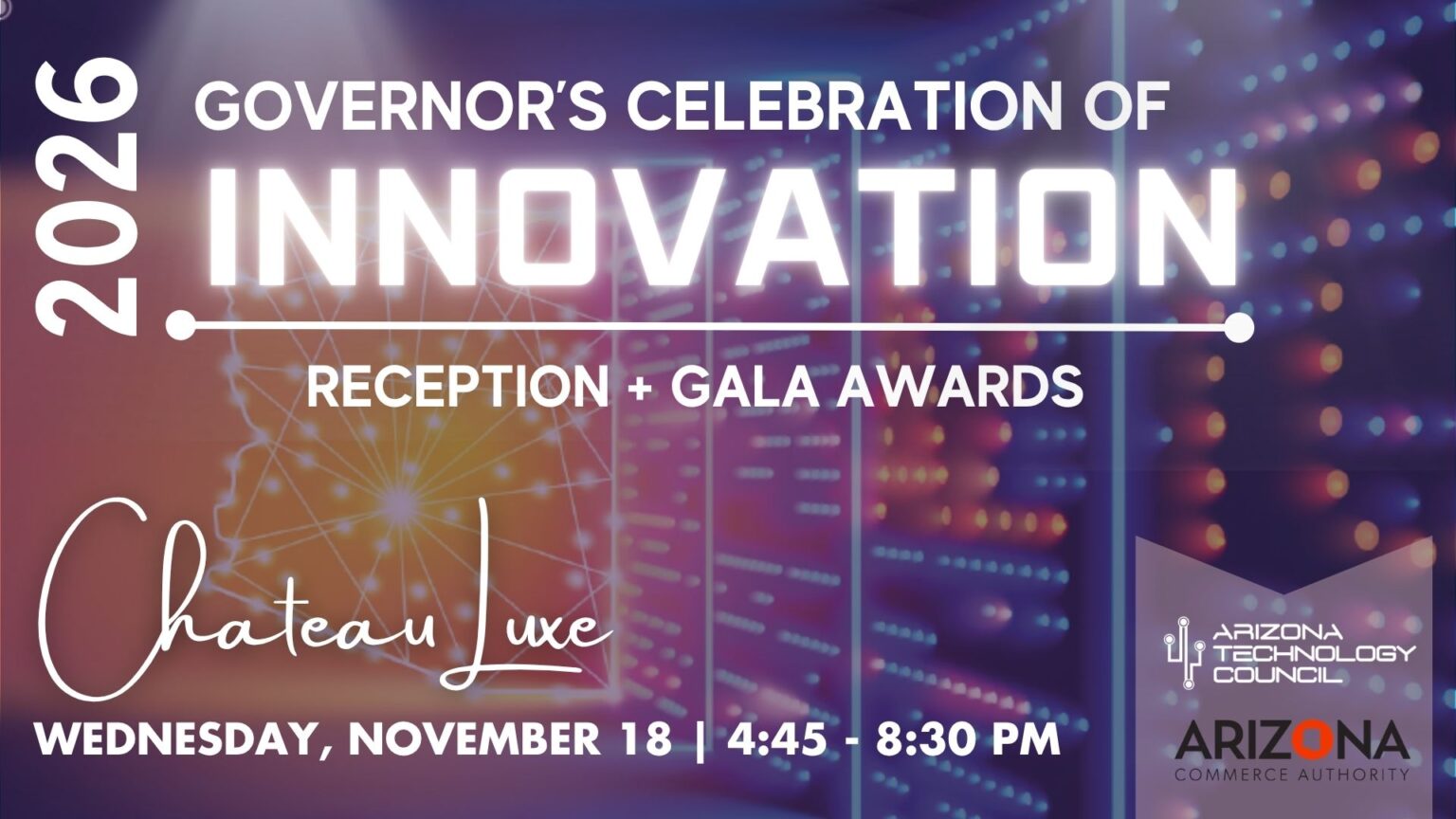 2026 Governor's Celebration of Innovation Awards - Arizona Technology ...