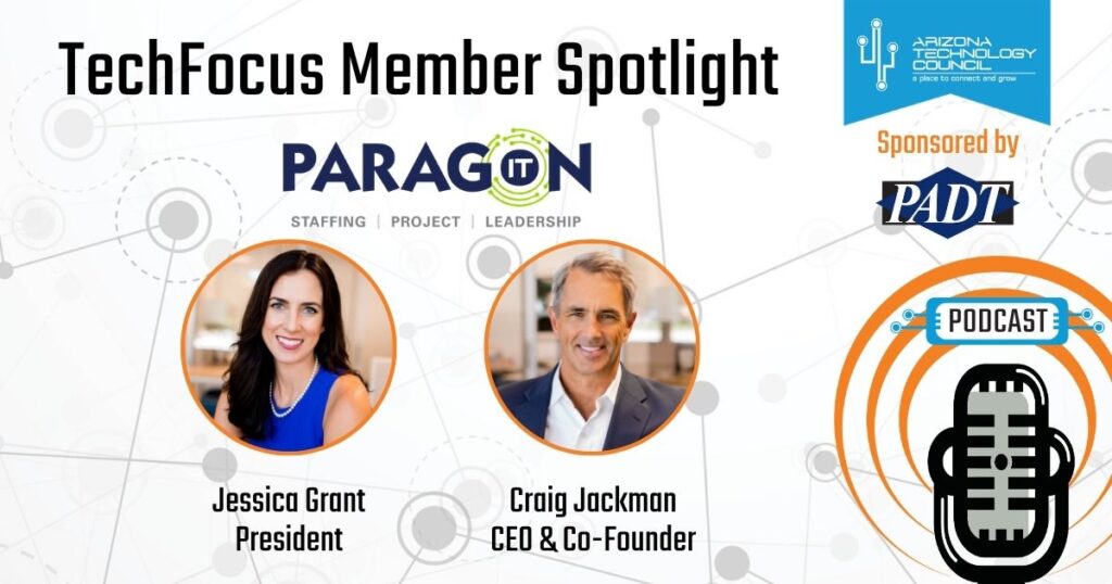Episode 36: Jessica Grant, President and Craig Jackman CEO and co-founder, Paragon IT Professionals